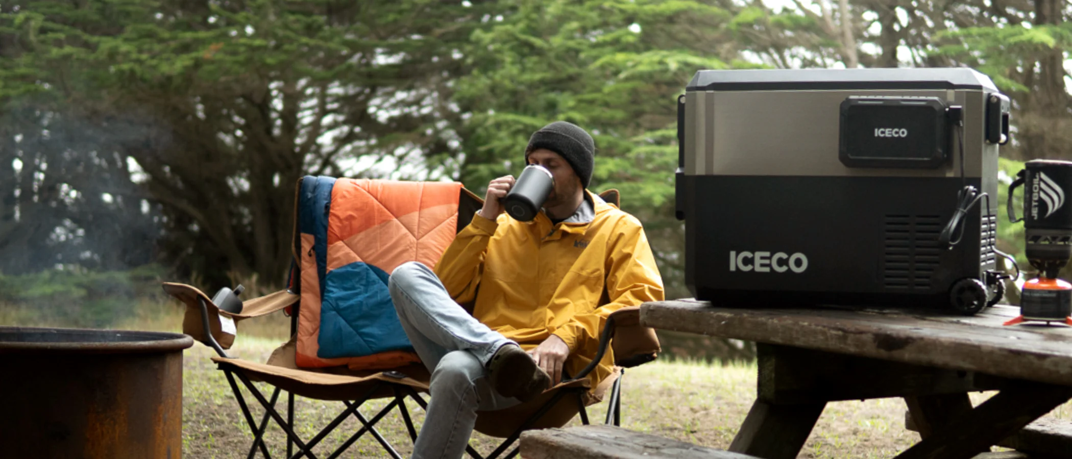 Dual Zone Wheeled Car Fridge With Cover-SILVER | ICECO 30L - Image 11